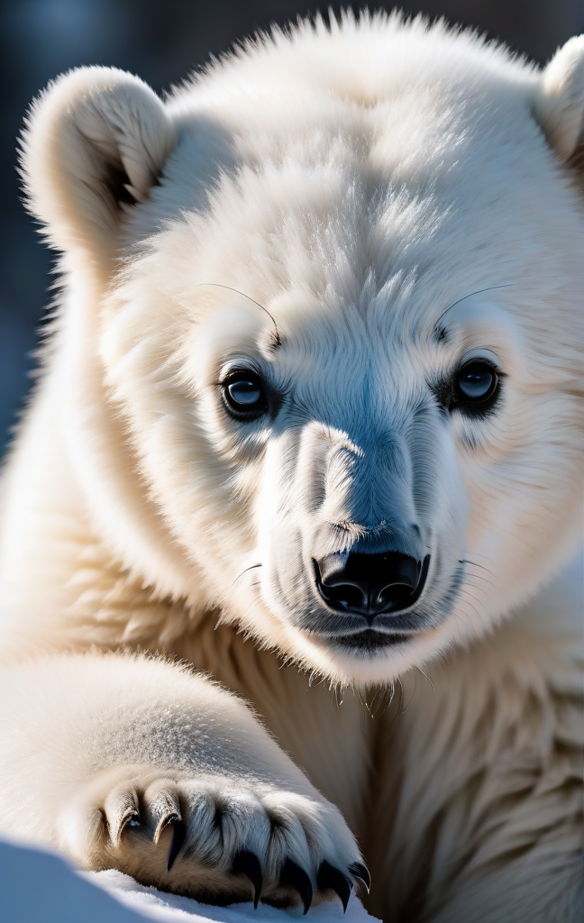 11361-332799151-(extremely detailed 8k wallpaper),A mid shot photo of a Polar Bear Cub, intricate, high detail, dramatic，.png